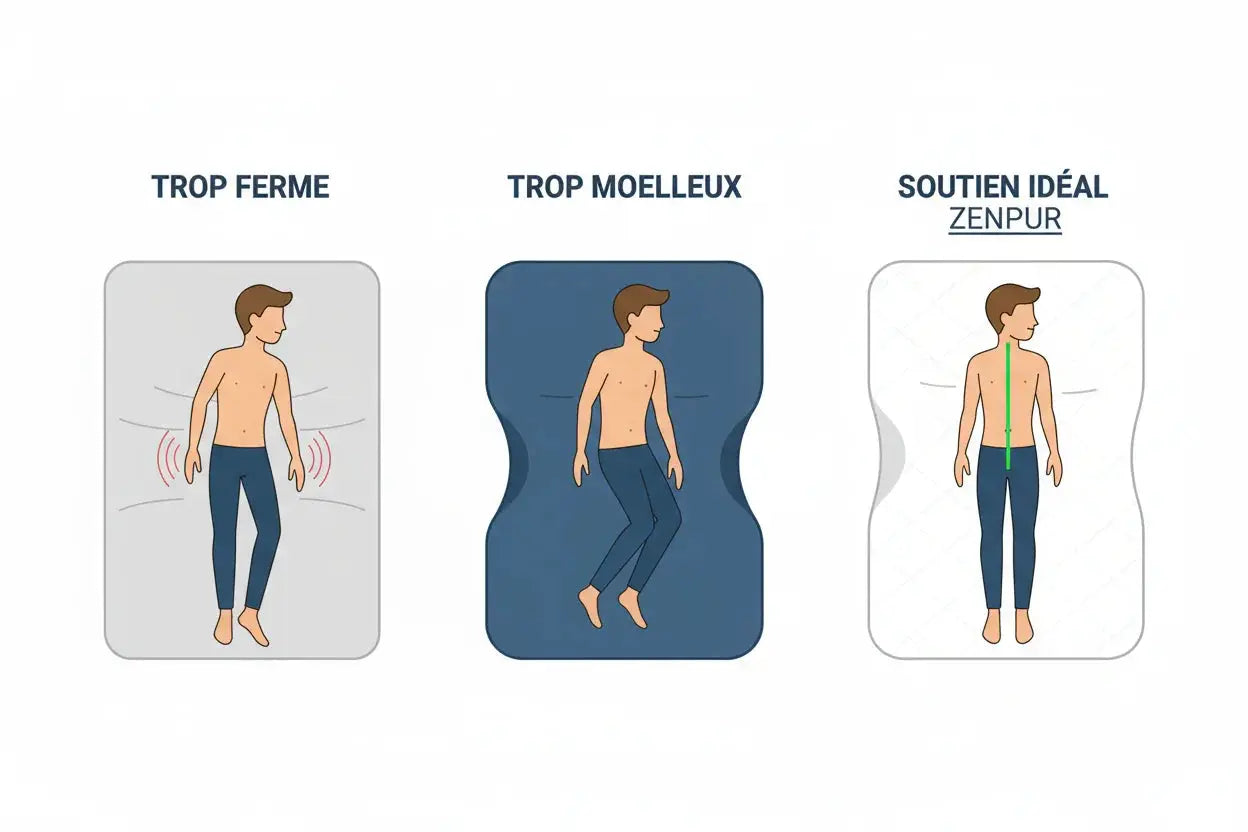 Symptomes Matelas Trop Ferme