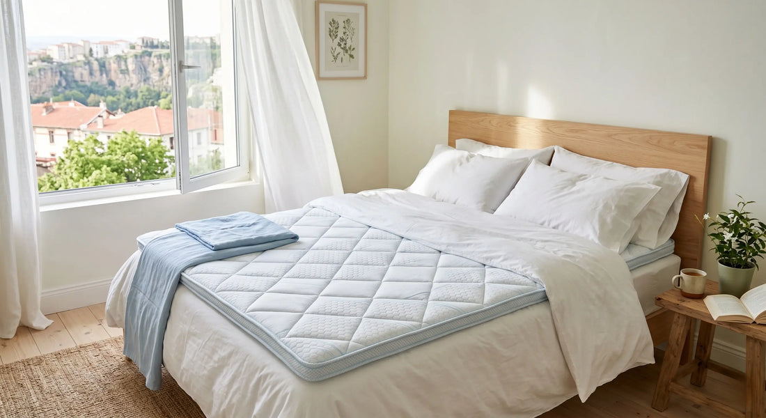 Surmatelas Rafraîchissant : La Révolution pour Ne Plus Jamais Transpirer au Lit ZenPur
