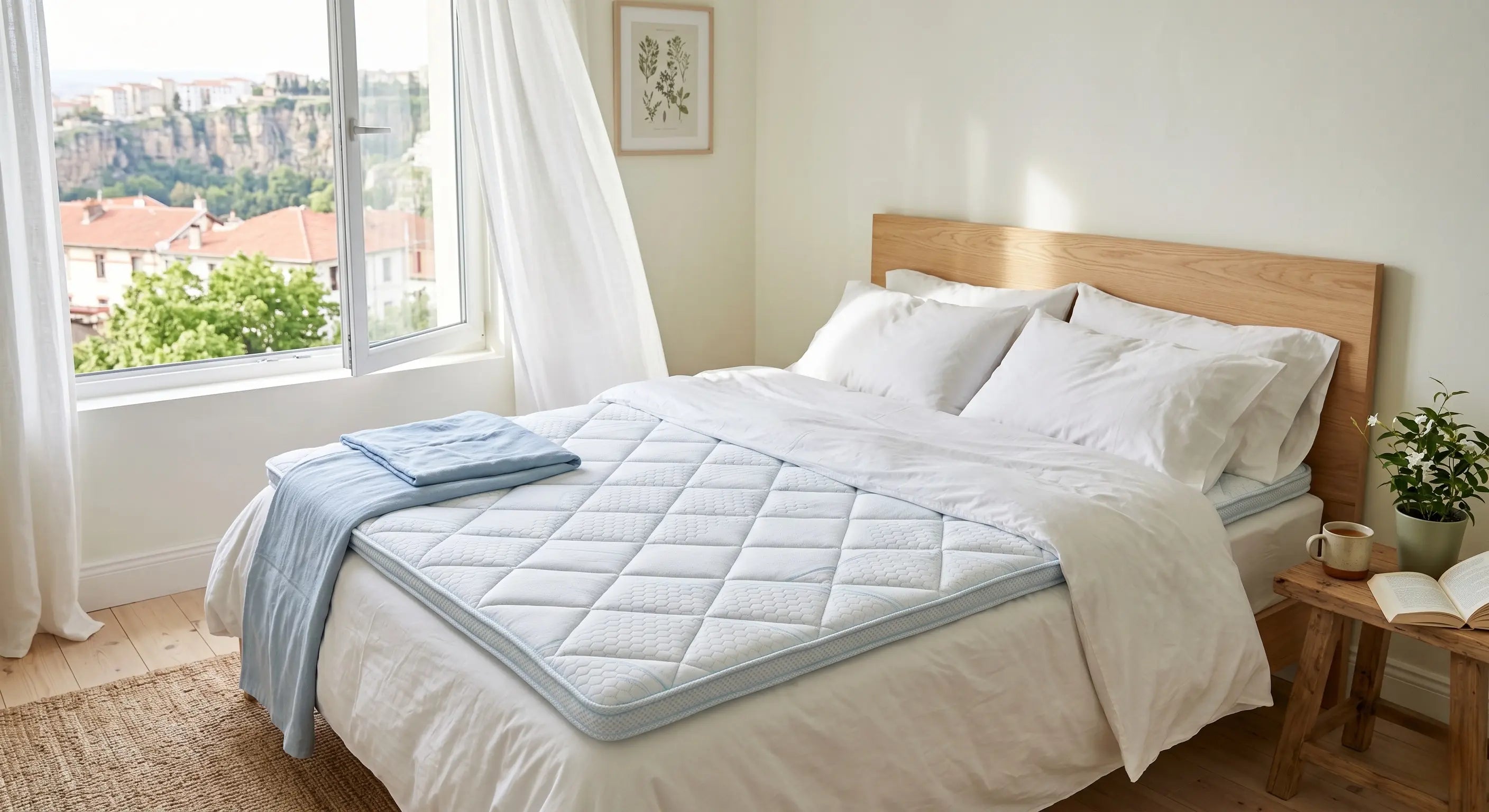 Surmatelas Rafraîchissant : La Révolution pour Ne Plus Jamais Transpirer au Lit ZenPur