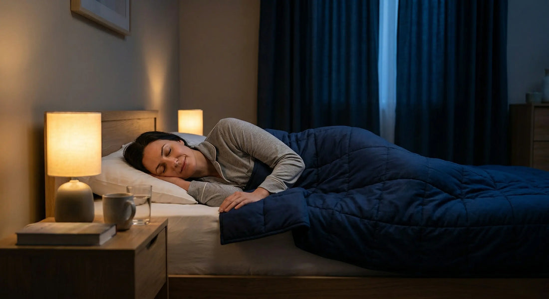 Couverture Lestée Adulte : Le Remède Anti-Stress pour un Sommeil Profond ZenPur
