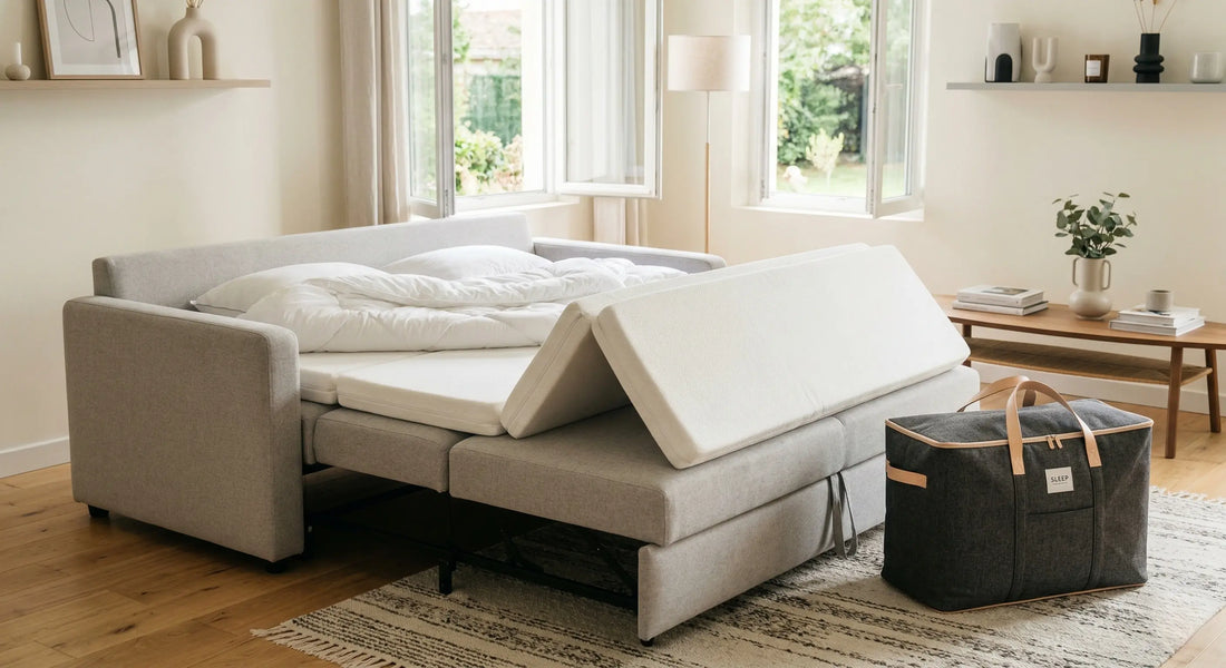Surmatelas Pliable : Le Secret d'un Confort Haut de Gamme, Partout et à Tout Moment ZenPur