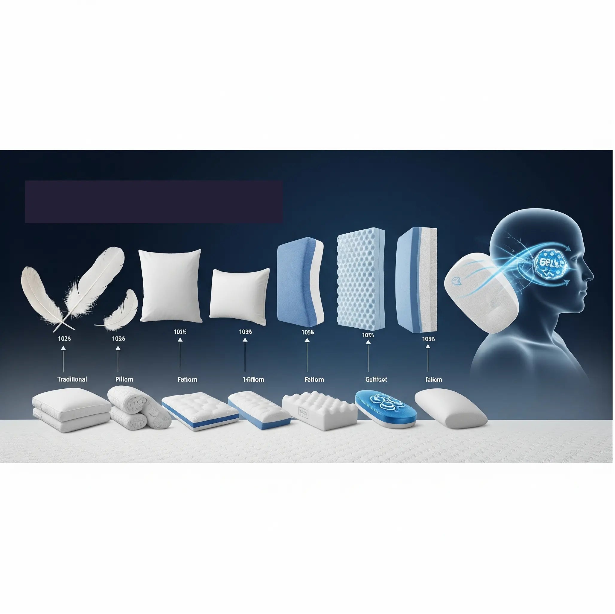 L-évolution-technologique-des-oreillers-modernes-de-la-plume-à-la-mousse-intelligente ZenPur