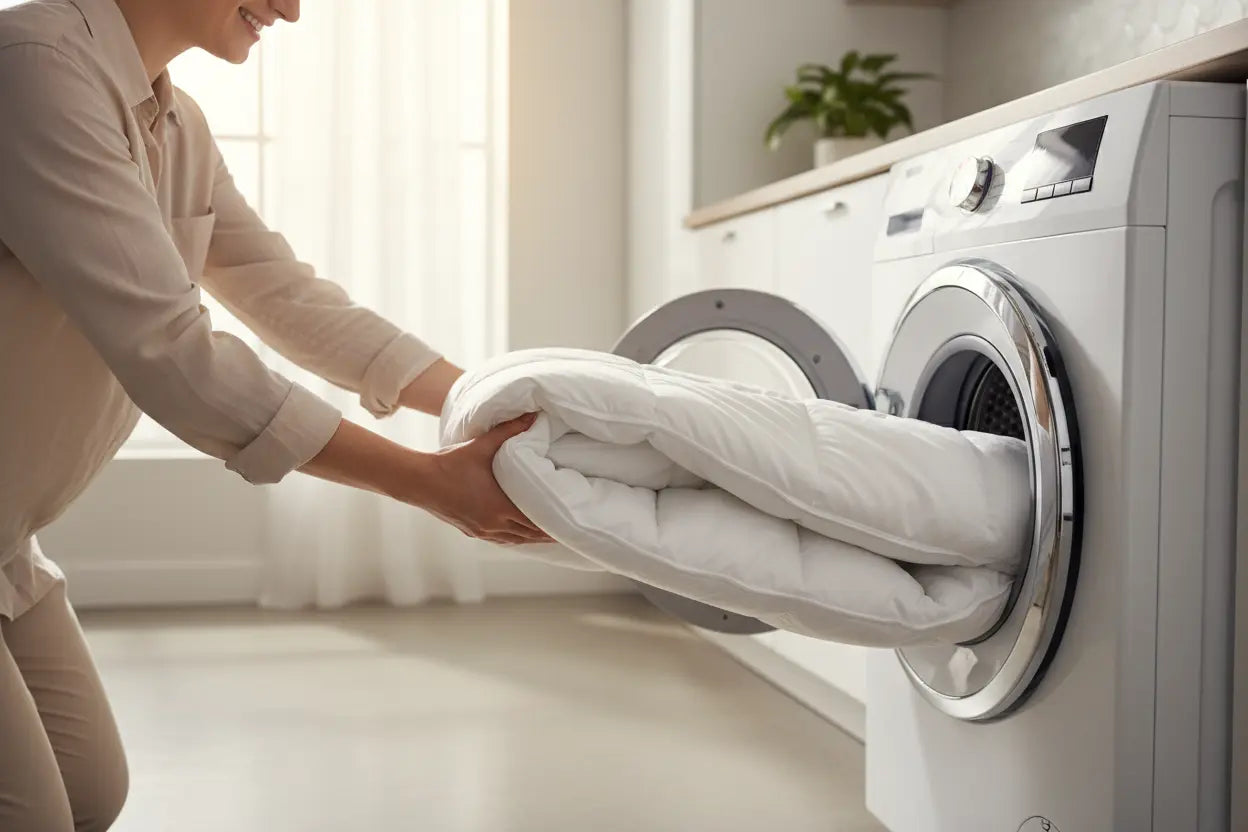 Couette Dans Machine A Laver