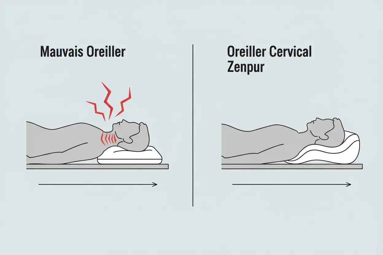 Oreiller mal de tête : Pourquoi votre literie vous donne-t-elle la migraine ? ZenPur