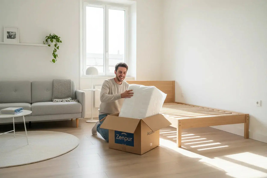 Premier-studio-premier-matelas-Le-guide-pour-bien-s-équiper-sans-se-ruiner ZenPur