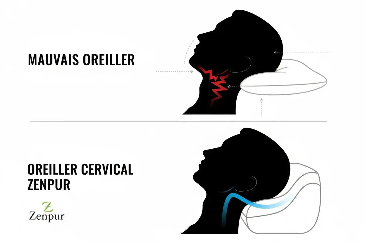 Oreiller antironflement La solution pour le silenc ZenPur — free download