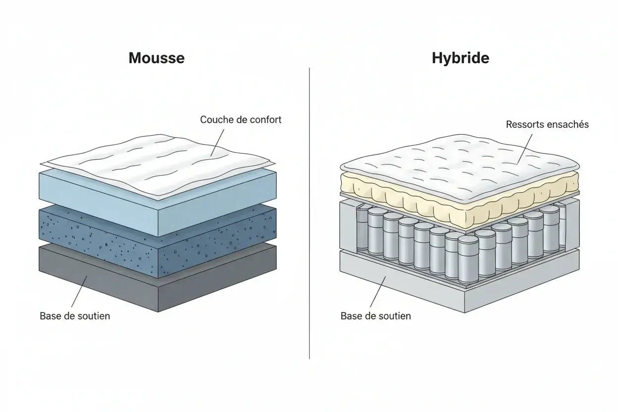 Matelas-hybride-ou-mousse-Lequel-choisir-pour-votre-dos ZenPur
