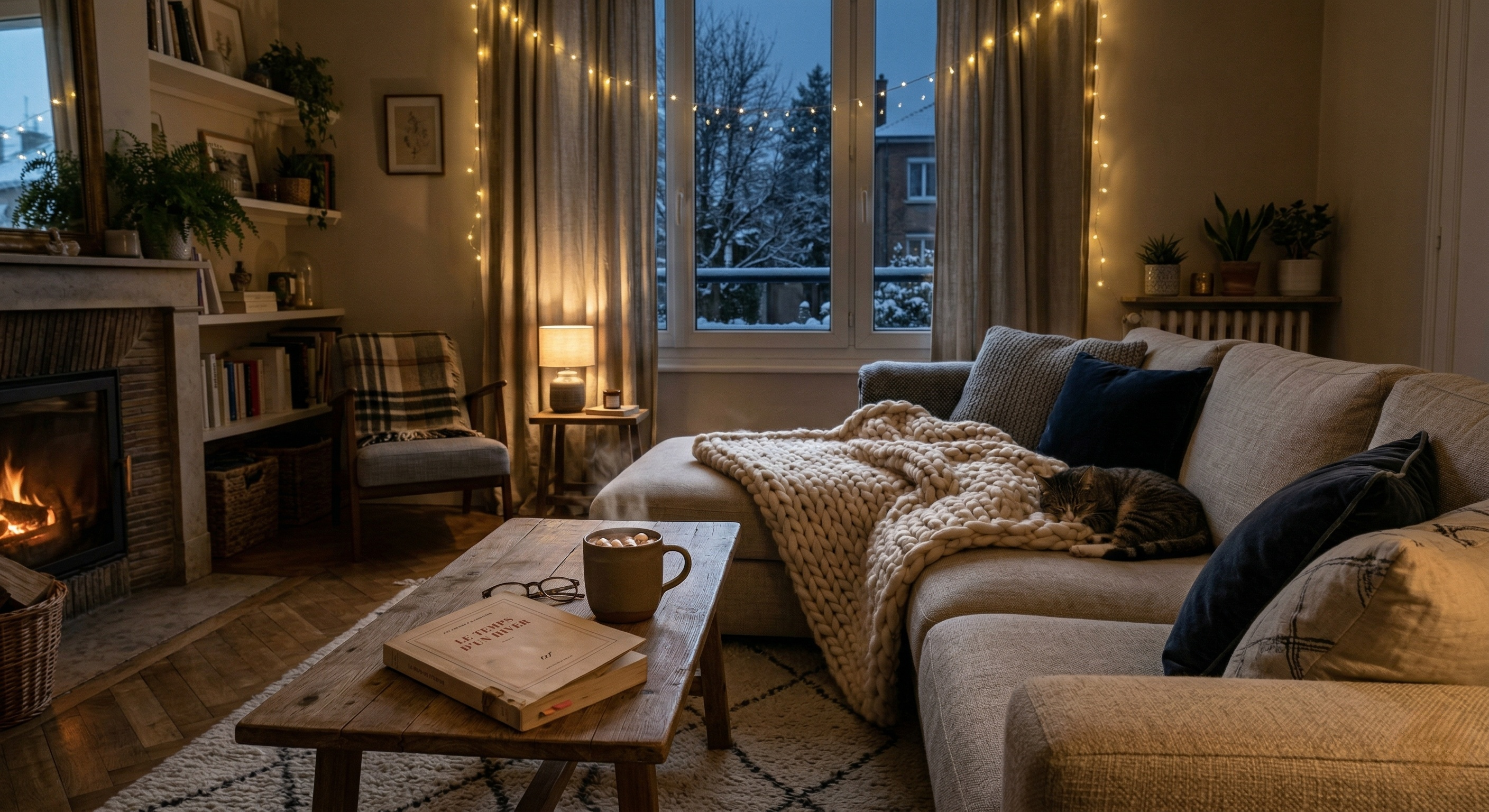 Le plaid cocooning : l'accessoire indispensable pour réchauffer vos soirées d'hiver