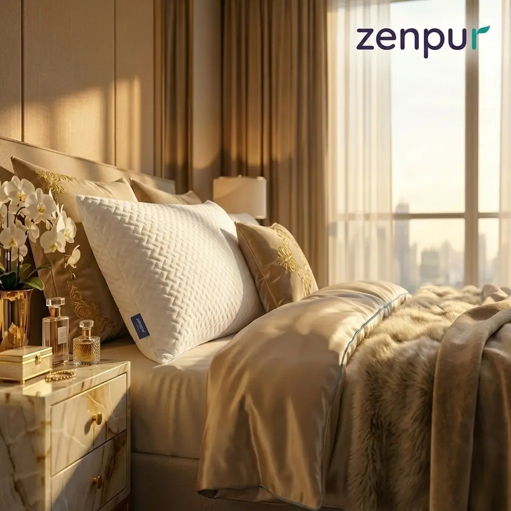 Oreiller Haut de Gamme : Le Secret pour Dormir Comme dans un Hôtel 5 Étoiles ZenPur