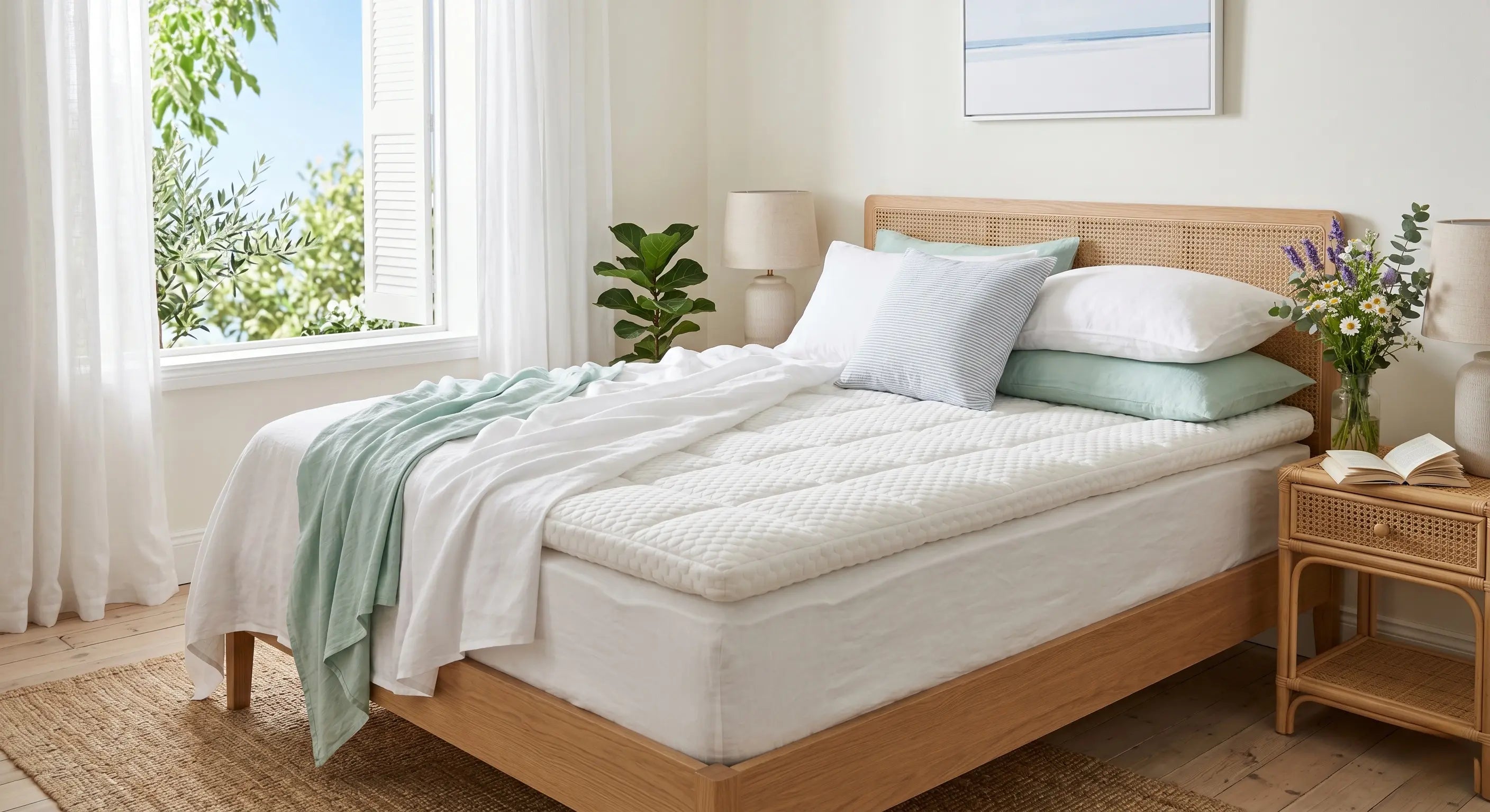 Installer un surmatelas frais en été pour ne plus jamais transpirer la nuit