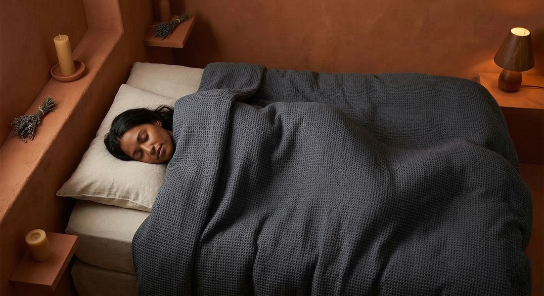 Couette Lestée : Le Secret Anti-Stress pour un Sommeil Profond ZenPur