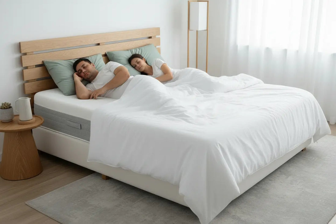 Le parfait matelas pour couple de poids different : dormez paisiblement avec le surmatelas ZenPur