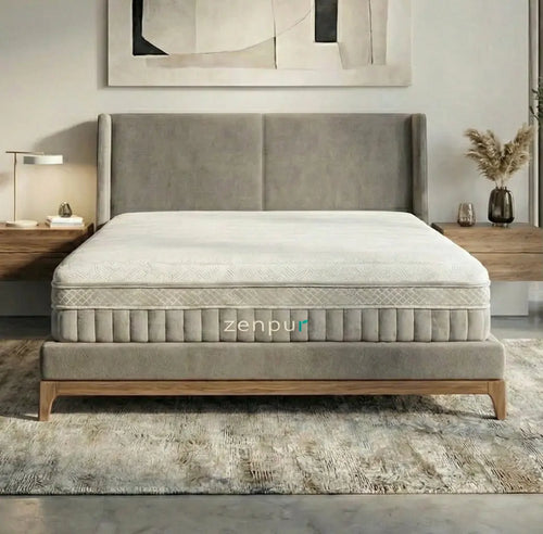 Matelas Elite Hybride ZenPur®-Soutien Ergonomique et Qualité Premium ZenPur