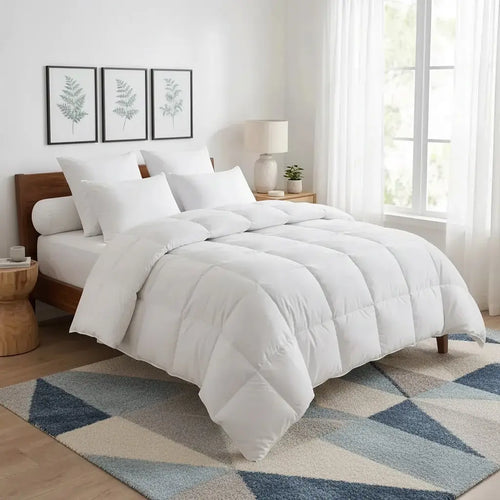 Pack 1 Couette 4 Saisons + 2 Oreillers Mémoire de Forme PLAT ZenPur