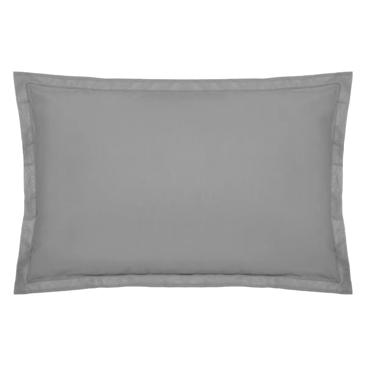 Taie d'oreiller coton Gris souris - 50x70 cm ZenPur