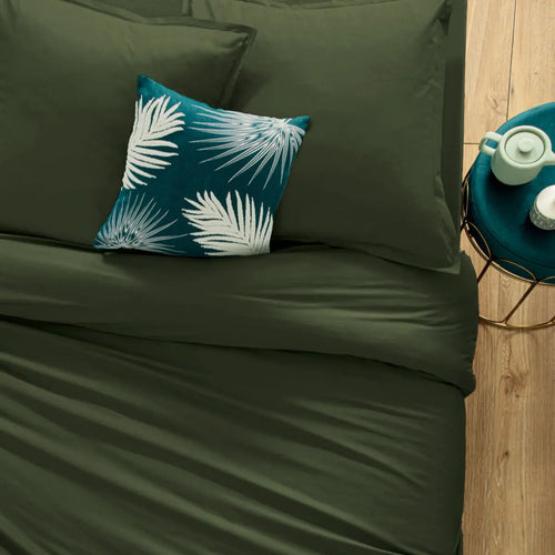 Housse couette 2p kaki 240x220 ZenPur
