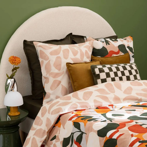 Parure de lit imprimée Multicolore Atisi - 240x220 cm ZenPur