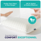 ZenPur - Ergonomic Cervical Memory Foam Pillow Designed in France & Made in Europe - Oeko Tex Certified.