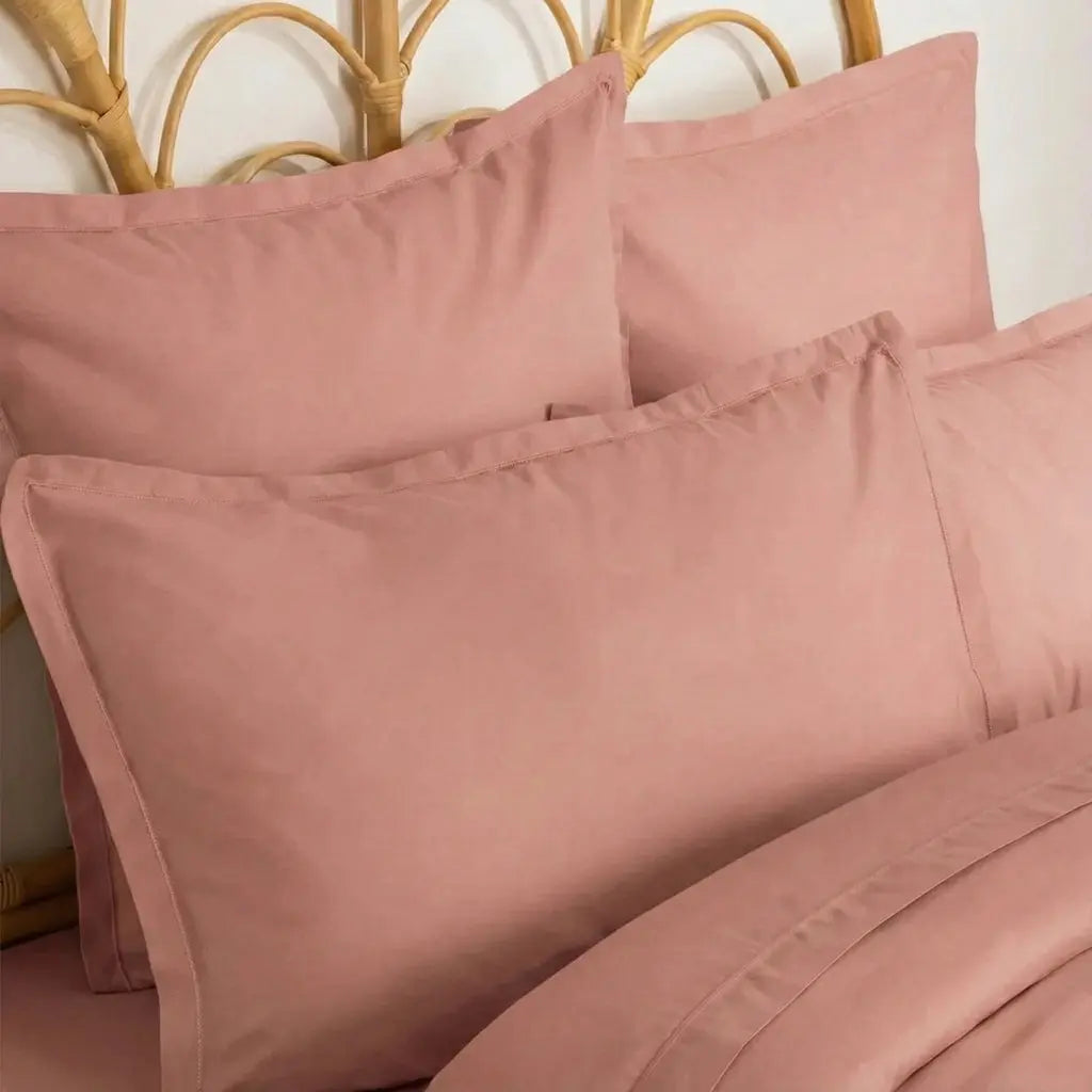 Taie D'oreiller Rectangulaire Percale De Coton (50 X 70 Cm) Cali - 2