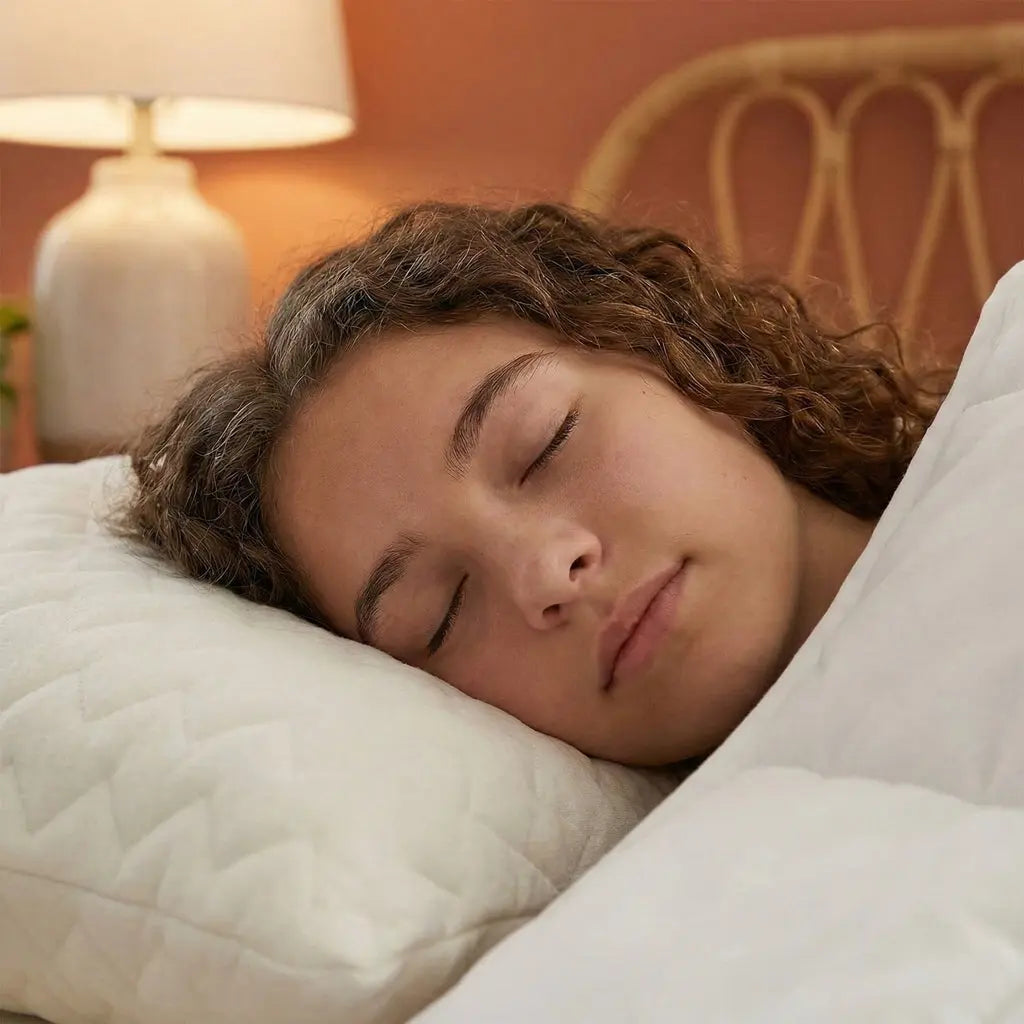 Couette 140x200 pour enfant 4 Saisons (Hiver & Été) - Anti-Transpiration & Oeko-Tex ZenPur Sleep