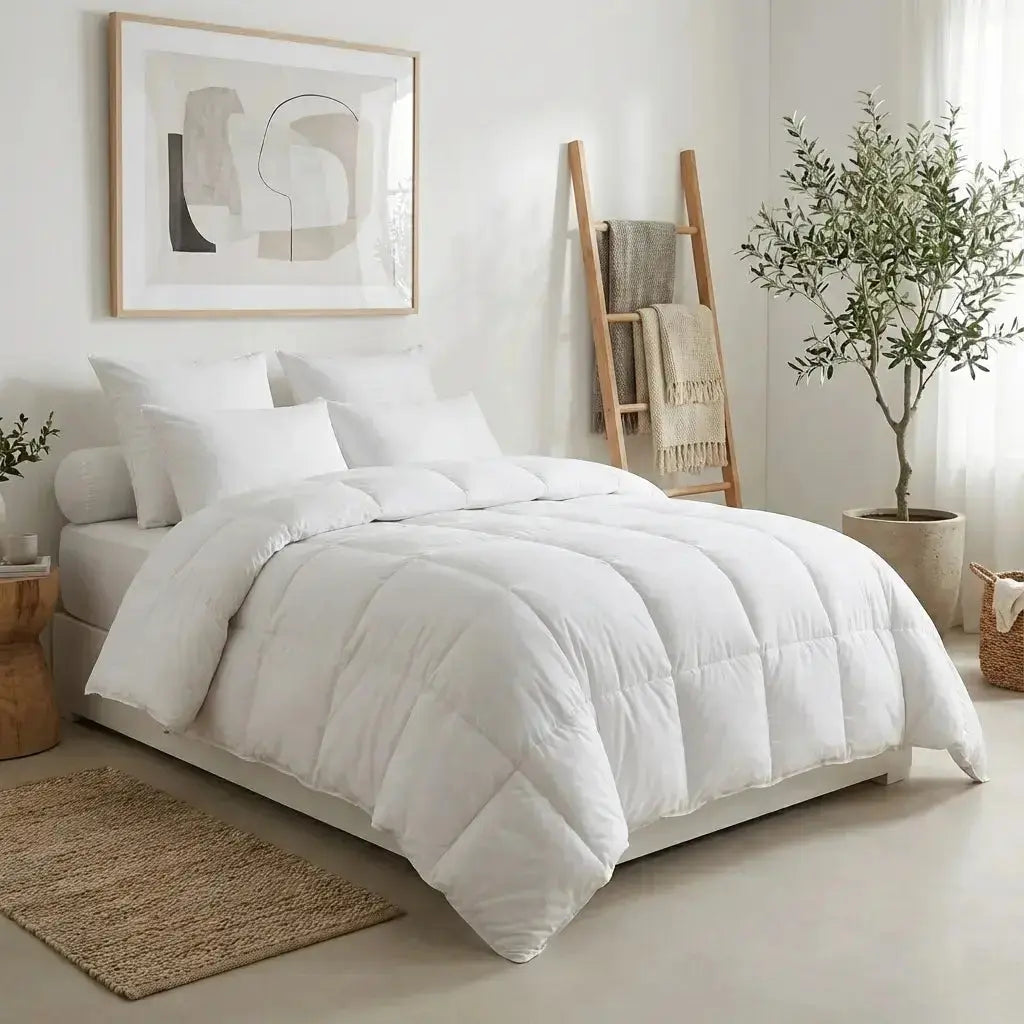 Couette Été Anti-Transpiration - Légère & Fraîche (200g/m²) Hypoallergénique Respirante ZenPur