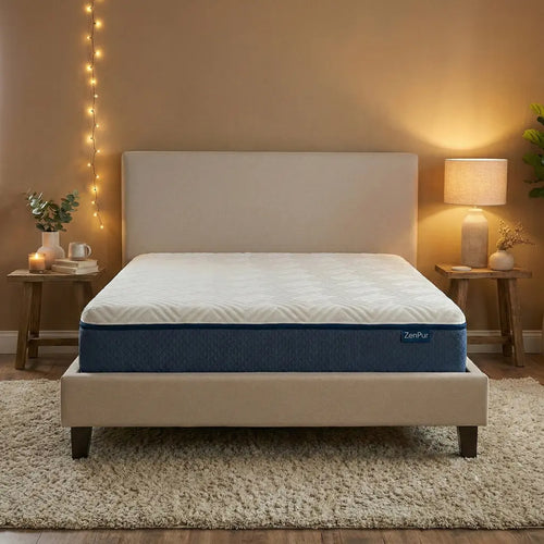 Matelas Premium ZenPur 25 cm – Mémoire de Forme Anti-Chaleur 7 Zones ZenPur