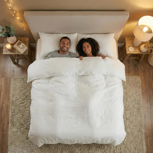 Pack 1 Couette 4 Saisons + 2 Oreillers Mémoire de Forme MOELLEUX ZenPur