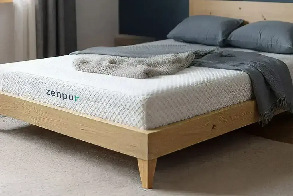 Matelas Access ZenPur 90x190 cm utilisé pour dormir, confort ergonomique et relaxation maximale