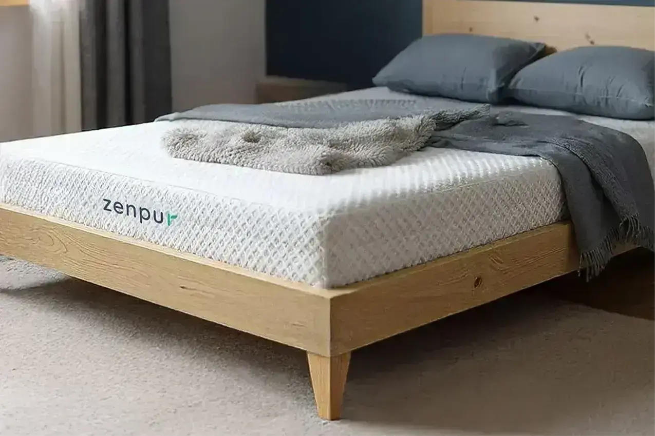 Matelas Access ZenPur 90x190 cm utilisé pour dormir, confort ergonomique et relaxation maximale