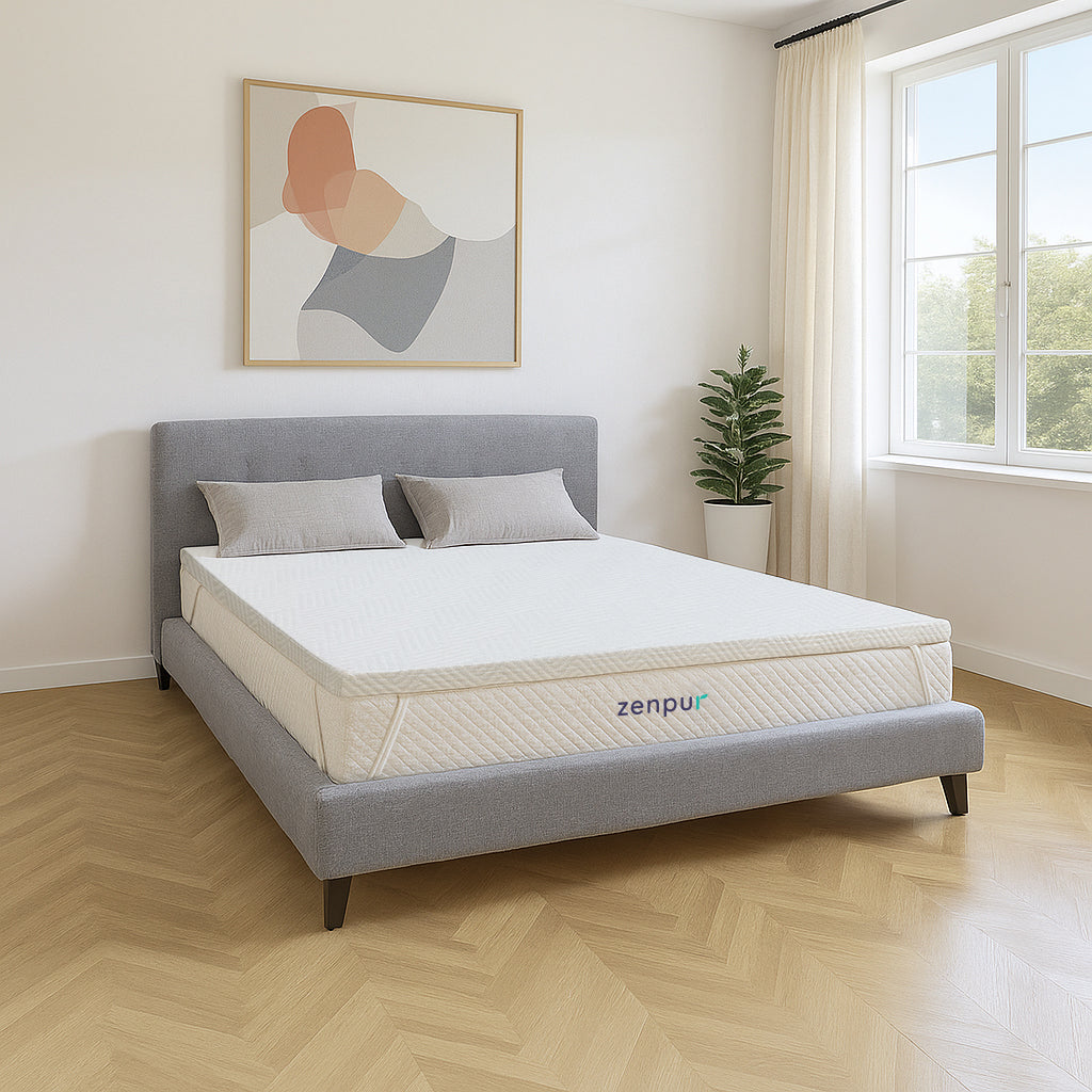 Surmatelas Mémoire de Forme ZenPur – Confort Moelleux & Soutien Orthopédique - ZenPur