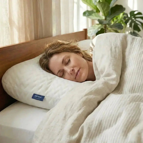 Pack 1 Couette 4 Saisons + 2 Oreillers Mémoire de Forme MOELLEUX ZenPur