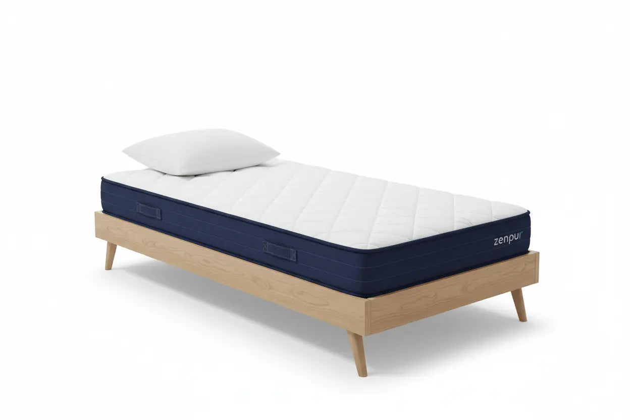 Matelas Premium à Mémoire de Forme Anti-Chaleur ZenPur® – Confort Ergonomique & Fraîcheur Nocturne ZenPur