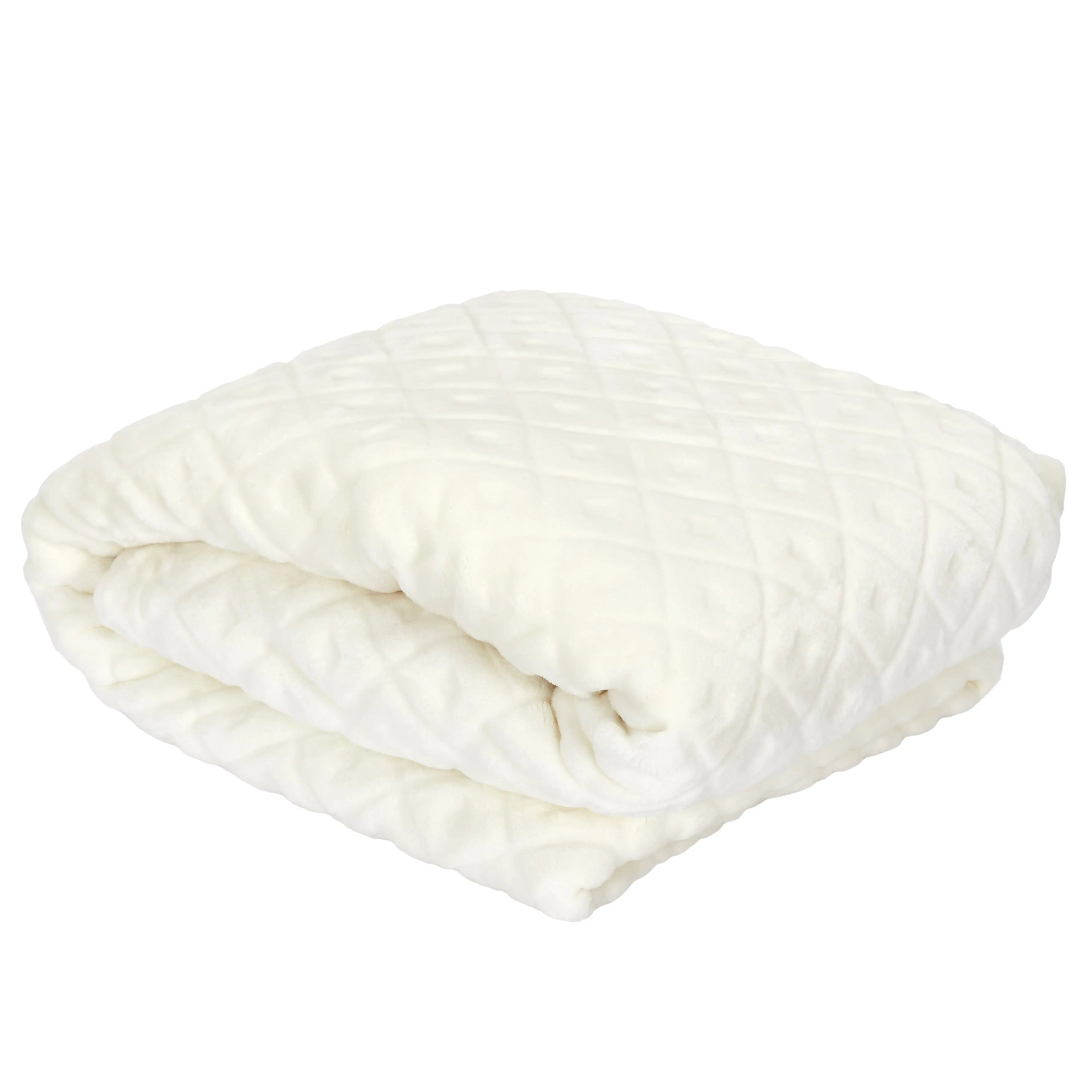 Plaid Beige Embossé Zenpur