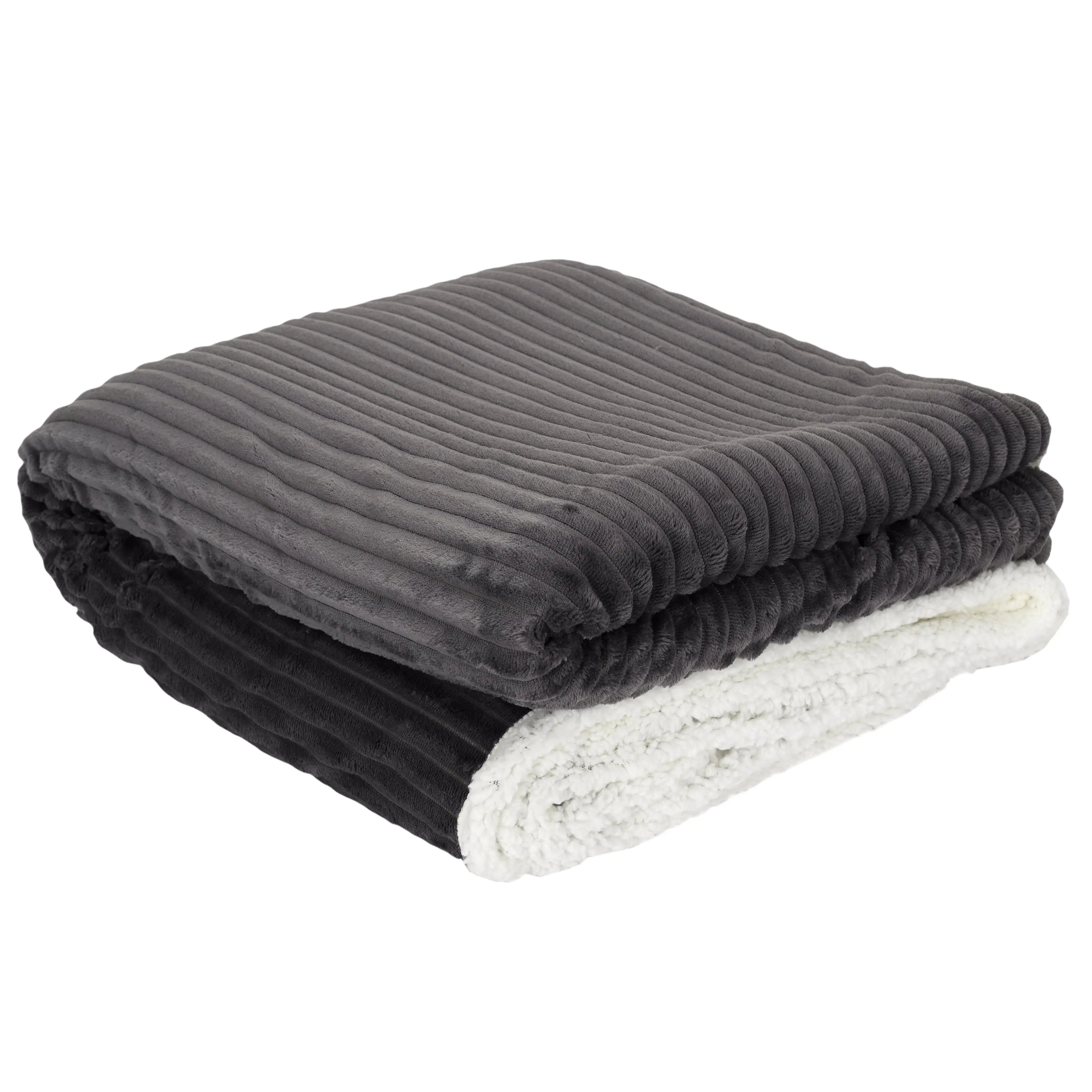 Plaid Flanelle Côtelé et Sherpa Zenpur