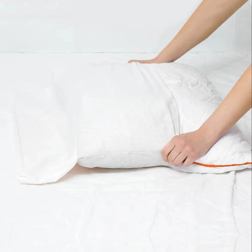 Protège-Oreiller Imperméable, Anti-Acariens, Certifié Oeko-TEX - Par lot de 2 ZenPur