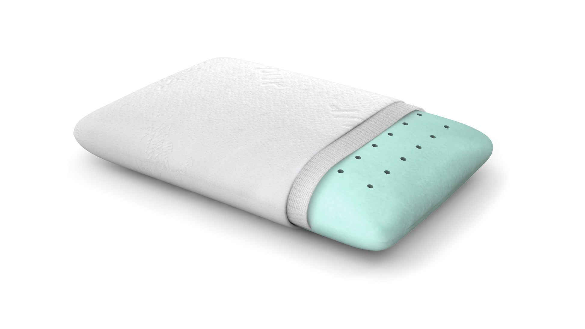 ZenPur Cuscino per la cervicale sottile in Memory Foam – Cuscino basso per  dormire - Made in EU 